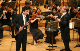 Daniel Matsukawa (bassoon) with Gergiev (PMF 2006)