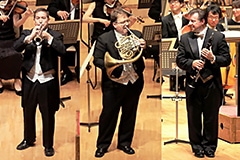 Mark J. Inouye, trumpet / William Caballero, horn / Stephen Williamson, clarinet (PMF AMERICA)