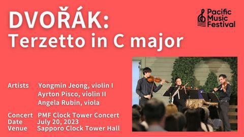 写真：[PMF 2023 video] Dvořák: Terzetto in C major
