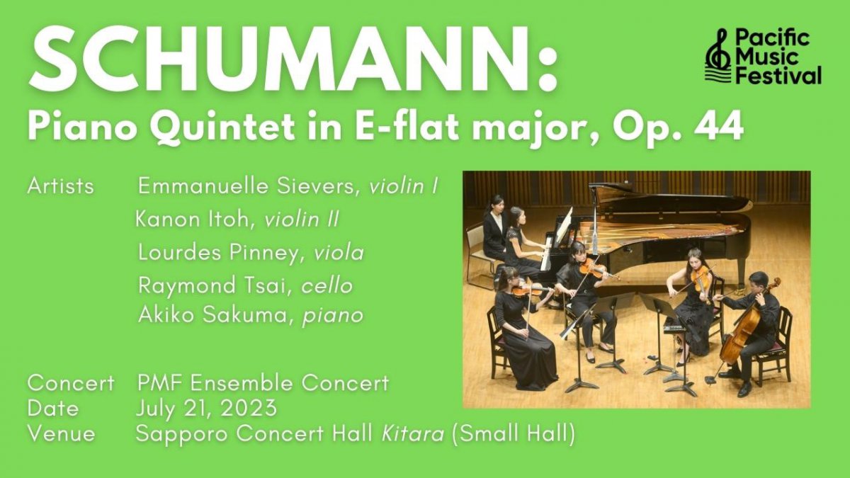 Klavierquintett Es-Dur op. 44 von Robert Schumann | im