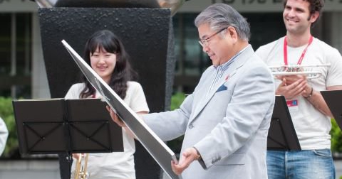 写真：In Remembrance of Fumio Ueda, PMF Executive Advisor & former Sapporo Mayor