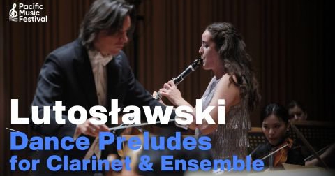 写真：[PMF 2025 video] Lutosławski: Dance Preludes for Clarinet and Ensemble