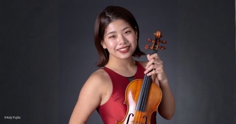 写真：Violinist Rino Yoshimoto will perform with the PMF Orchestra!