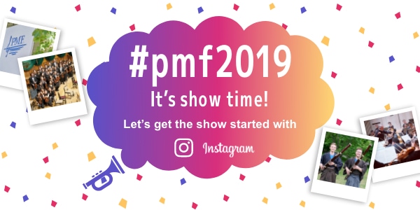 #pmf2019 It's show time! Let's get the show started with Instagram