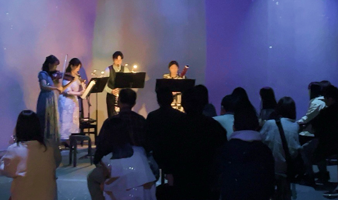 photo: Eri Furuguchi / three woodwind players