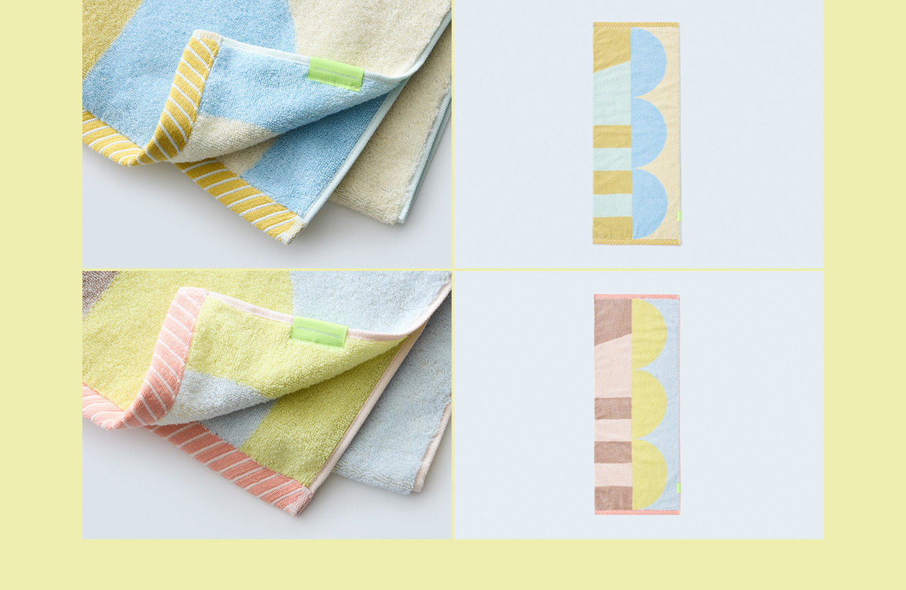 photo: Kajihara hand face towels