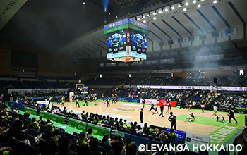 写真：レバンガ北海道選手サイン入りユニフォーム