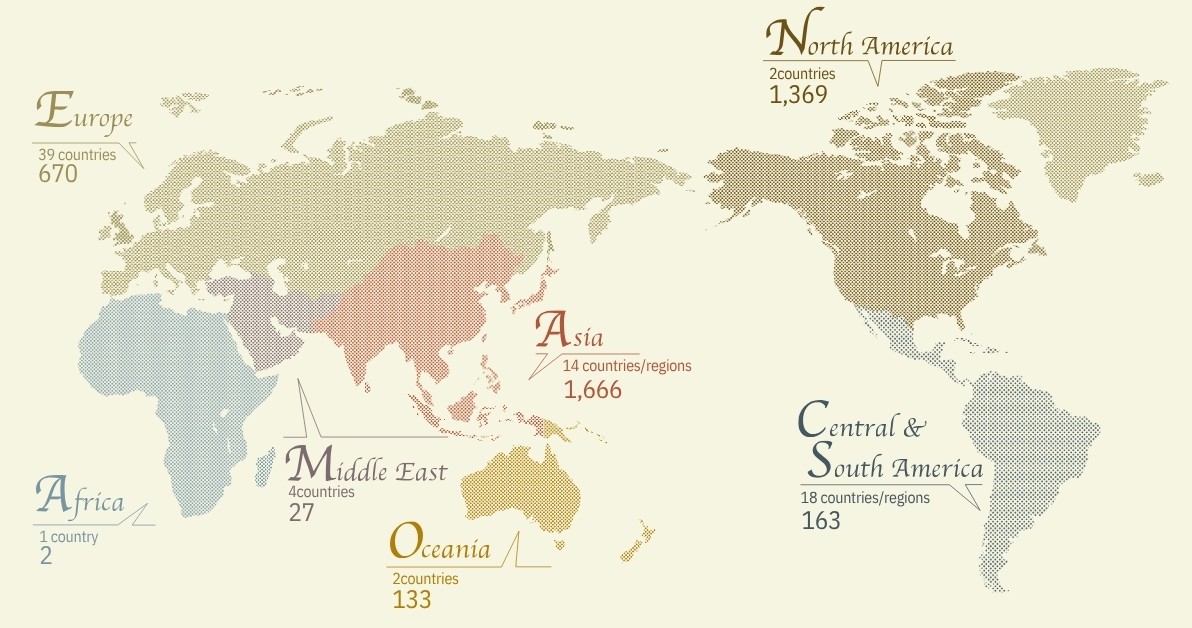 PMF ACADEMY WORLD MAP