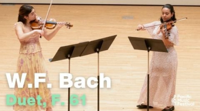 写真：[PMF 2025] W.F. Bach: Duet, F. 61